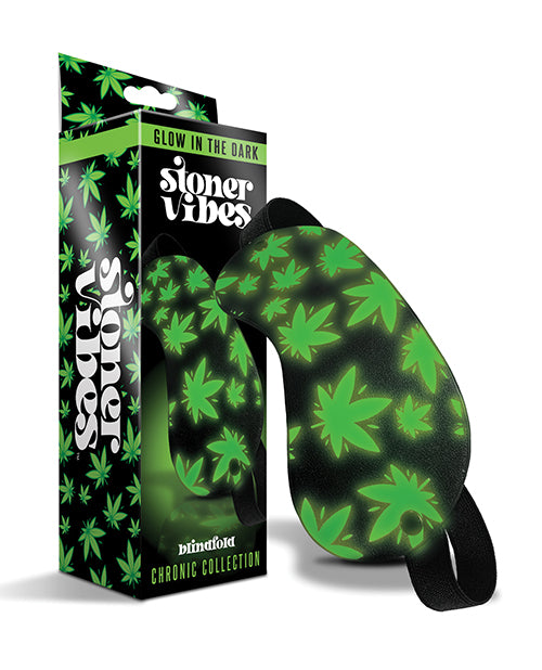 Stoner Vibes Glow in the Dark Blindfold - LUST Depot