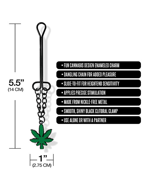 Stoner Vibes Clitoral Clamp w/Chain - LUST Depot