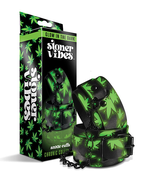 Stoner Vibes Glow in the Dark Ankle Cuffs - LUST Depot