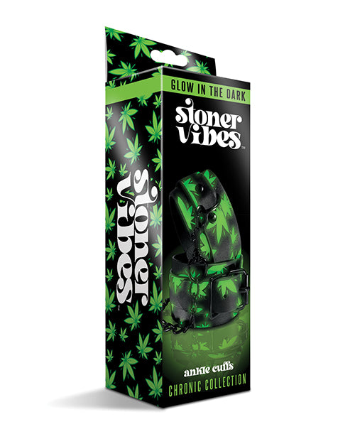 Stoner Vibes Glow in the Dark Ankle Cuffs - LUST Depot