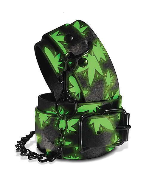 Stoner Vibes Glow in the Dark Ankle Cuffs - LUST Depot