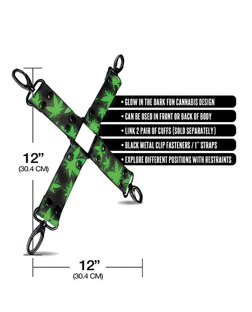 Stoner Vibes Glow in the Dark Hogtie - LUST Depot