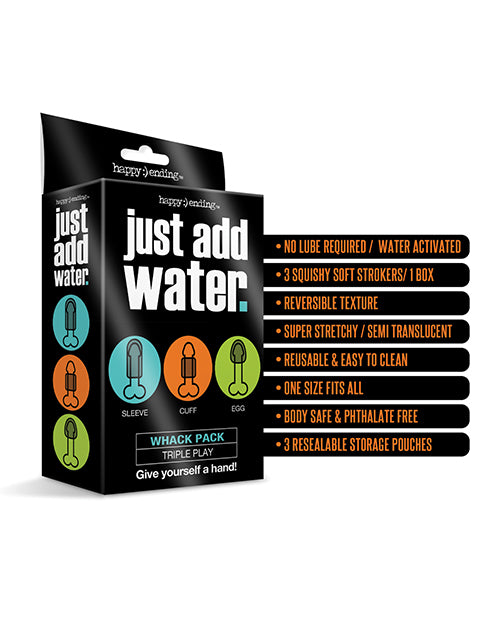 Just Add Water Whack Pack Triple Play - LUST Depot