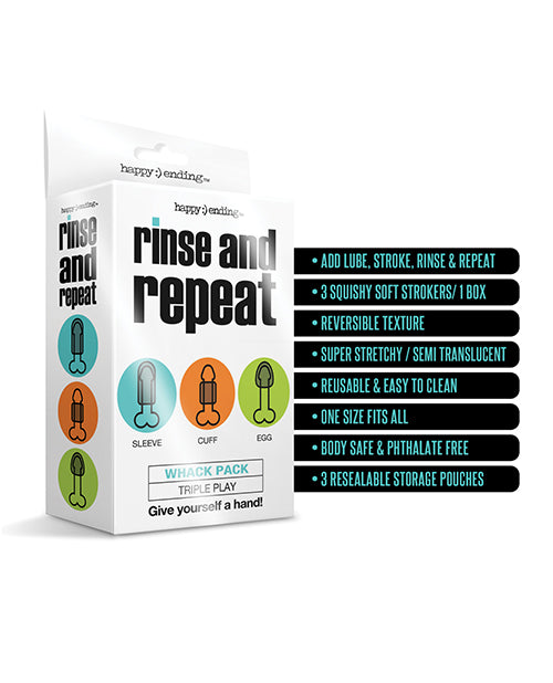 Rinse & Repeat Whack Pack Triple Play - LUST Depot