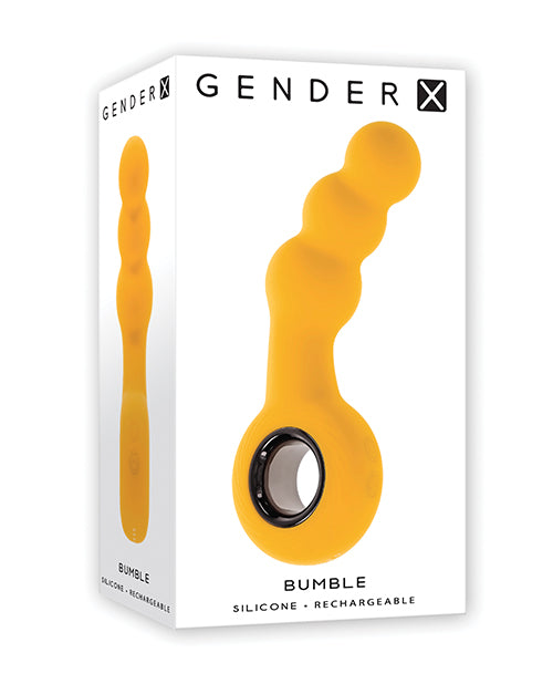 Gender X Rumble Angled Plug - Yellow - LUST Depot