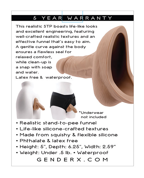 Gender X Silicone Stand To Pee - Medium - LUST Depot