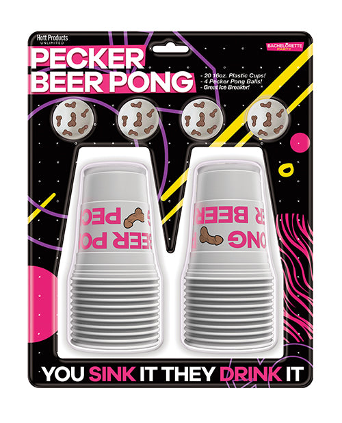 Pecker Beer Pong Balls - 4 pk - LUST Depot