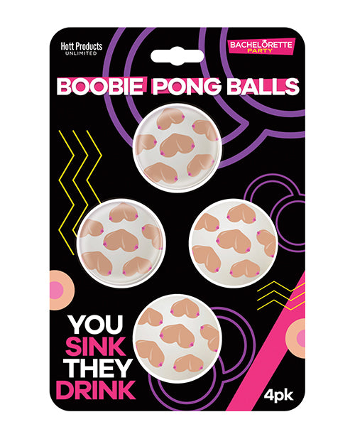 Boobie Beer Pong Balls - 4 pk - LUST Depot