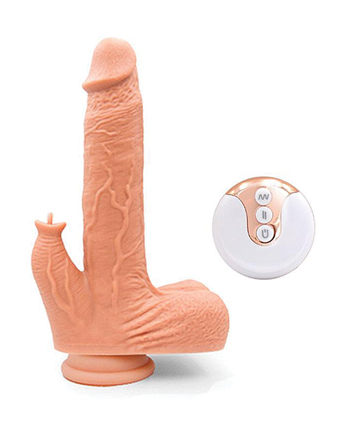 Justin 6.5" Silicone Thrusting Dildo Licker - LUST Depot