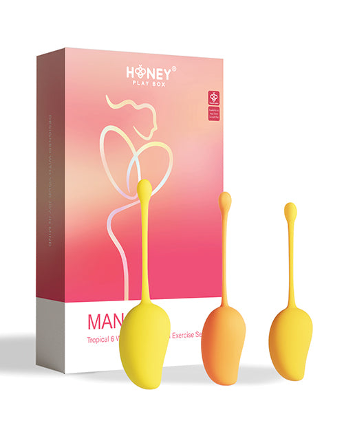 Mango Tropical 6 Weighted Kegel Ball Exercise Set - LUST Depot