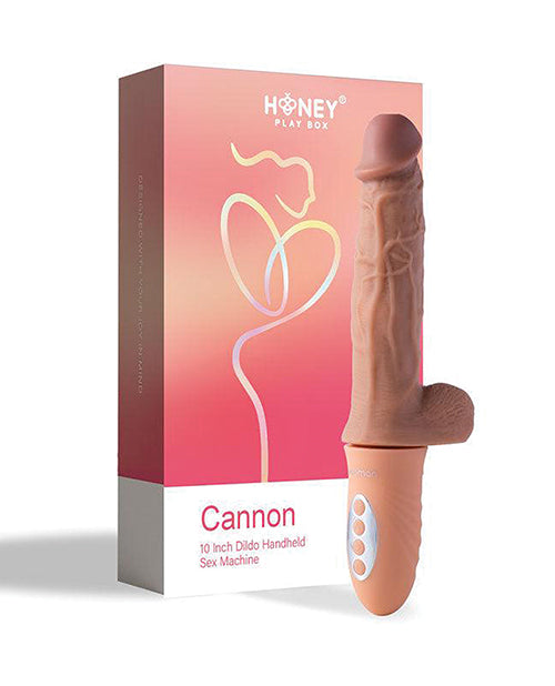 Cannon 10" Dildo Handheld Sex Machine - Light - LUST Depot