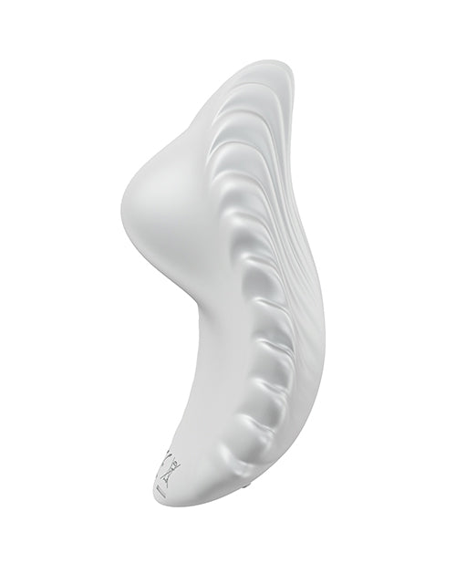 Pearl App-Controlled Magnetic Panty Vibrator - White - LUST Depot