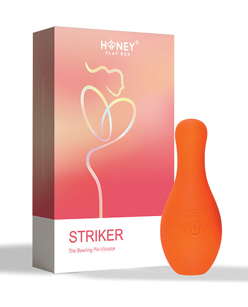 Striker The Bowling Pin Vibrator - Orange