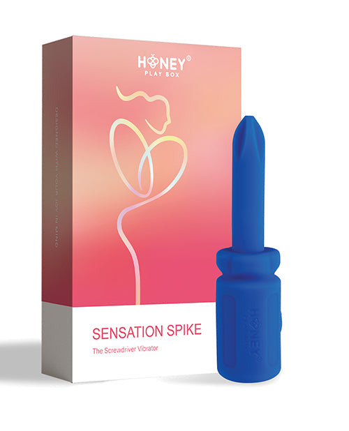 Sensation Spike the Screwdriver Vibrator - Blue - LUST Depot