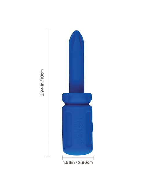 Sensation Spike the Screwdriver Vibrator - Blue - LUST Depot