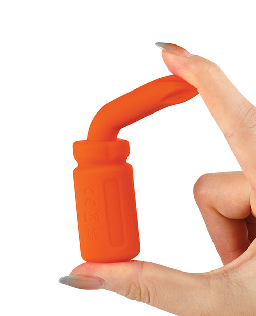 Sensation Spike the Screwdriver Vibrator - Orange