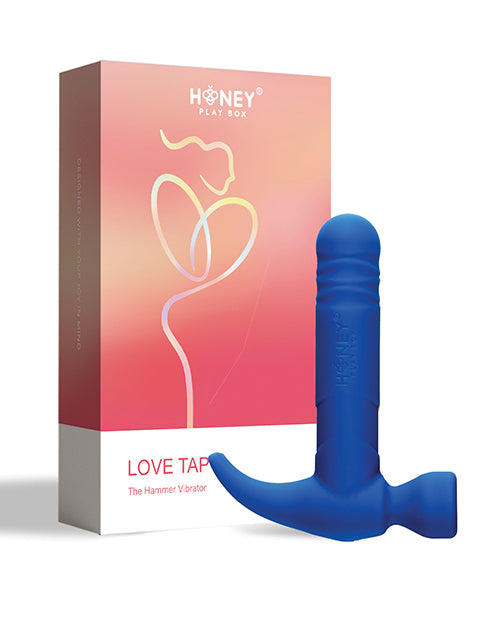 Love Tap the Hammer Vibrator - Blue - LUST Depot