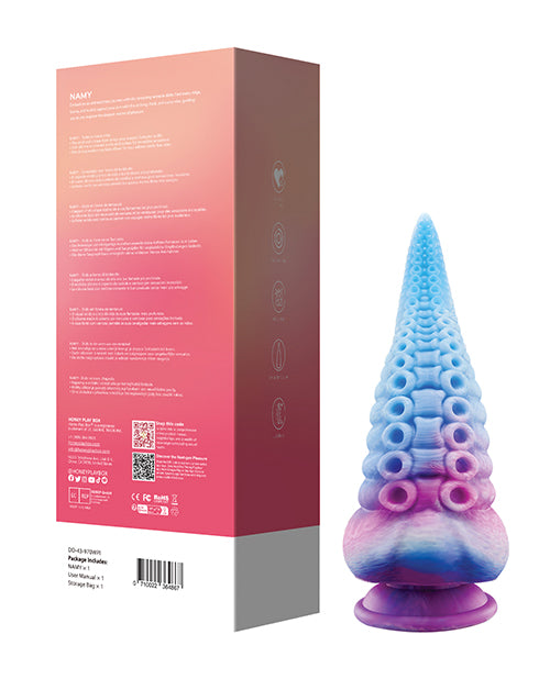 Namy Tentacle Shape Suction Cup Dildo - Multi Color - LUST Depot