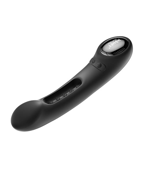 Tempo Pressure Sensing App-Controlled Flapping Vibrator - Black - LUST Depot