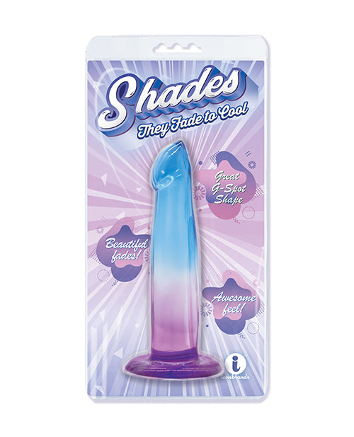 Shades Jelly TPR Gradient Dong Dong Small - Blue/Purple - LUST Depot