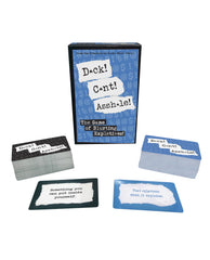 Dck! Cnt! Asshle! - The Game of Blurting Expletives