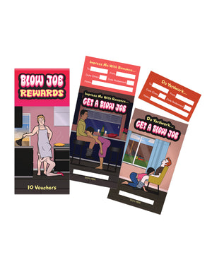 Blow Job Rewards - 10 Vouchers