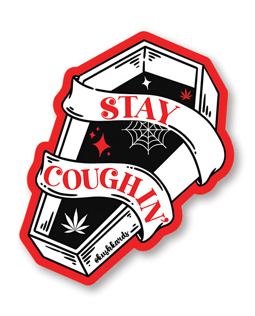 Halloween Stay Coughin Sticker - Pack of 3 - LUST Depot