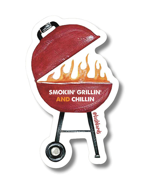 Grillin Chillin Sticker - Pack of 3 - LUST Depot