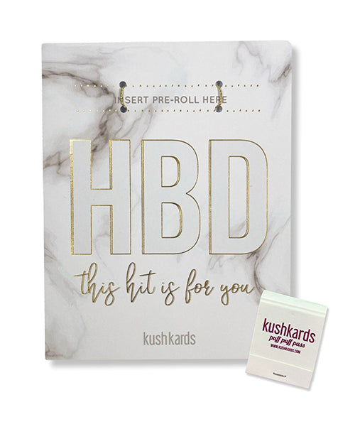 HBD Birthday Greeting Card w/Matchbook - LUST Depot