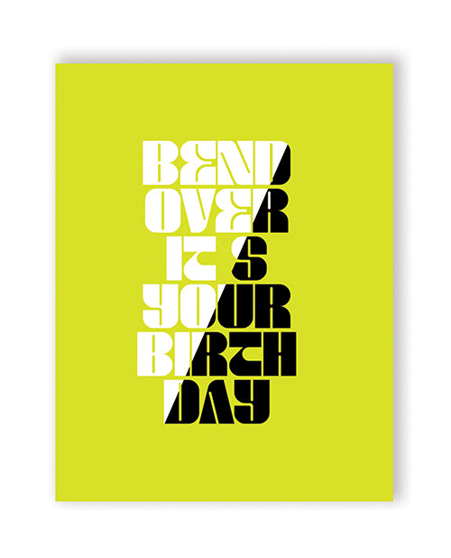 Bend Over Birthday Greeting Card - LUST Depot