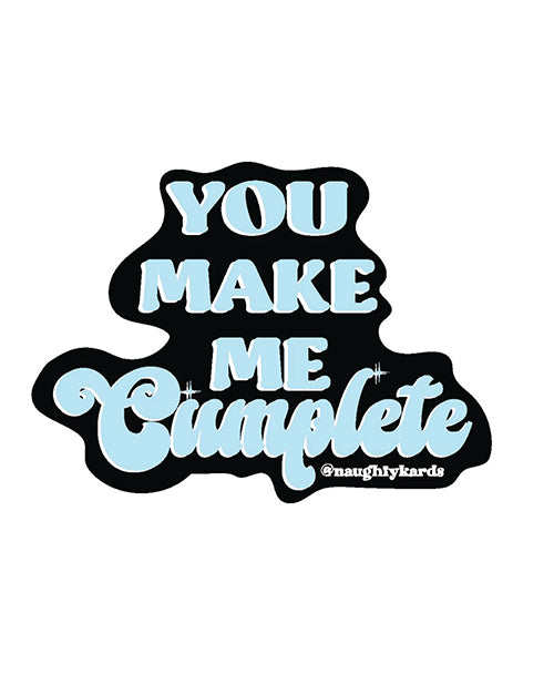 Cumplete Sticker - Pack of 3 - LUST Depot