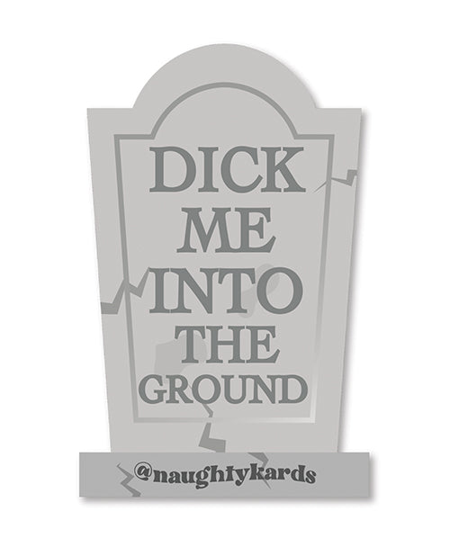 Halloween Dick In Ground Sticker - Pack of 3 - LUST Depot