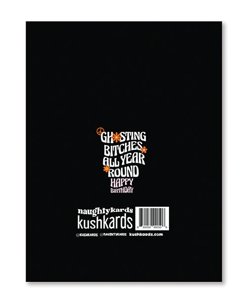 Halloween Ghosting Birthday Greeting Card w/Sticker - LUST Depot