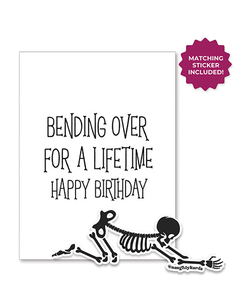 Halloween Bending Over Birthday Greeting Card - LUST Depot