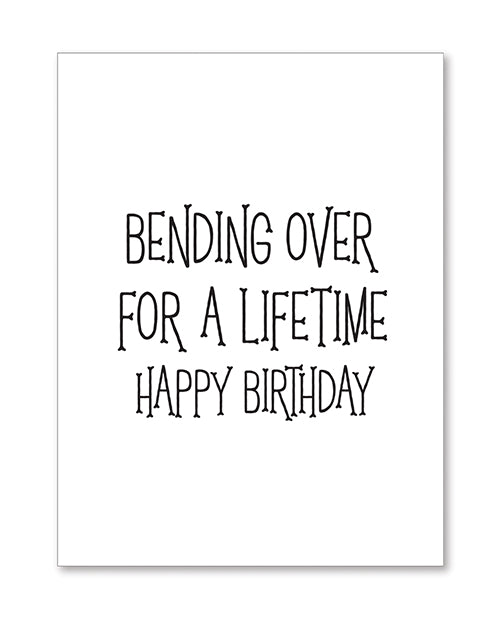 Halloween Bending Over Birthday Greeting Card - LUST Depot