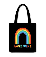 Love Wins Reusable Tote - Multi Color