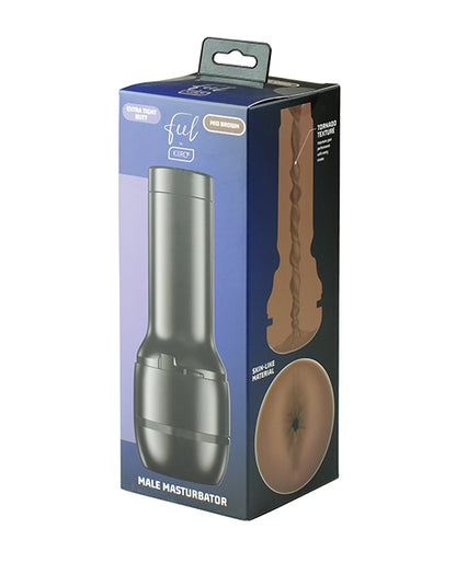 Kiiroo Feel Generic Extra Tight Anal Stroker - Mid Brown