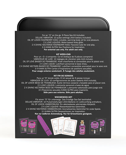 Kama Sutra Weekender VIBE Kit - Raspberry Dreams - LUST Depot