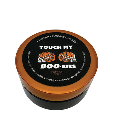 Kama Sutra Halloween Mini Massage Candle - 1.7 oz Touch My Boo-bies