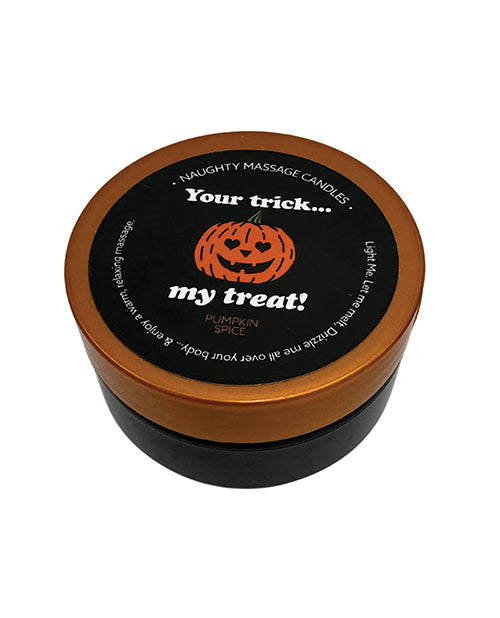 Kama Sutra Halloween Mini Massage Candle - 1.7 oz Your Trick, My Treat - LUST Depot