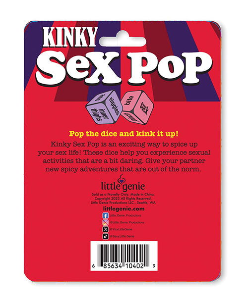 Kinky Sex Pop Dice Couples Game - LUST Depot