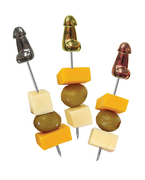 Glitterati Penis Hor D'oeuvre Picks - Set Of 6 - LUST Depot