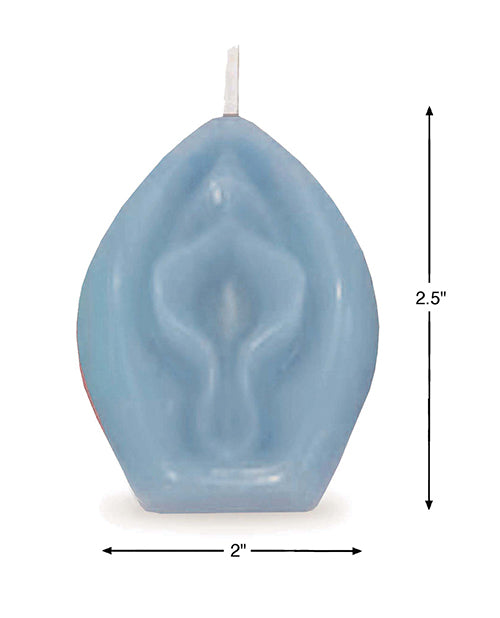 Eden's Vagina Candle - Blue - Vanilla