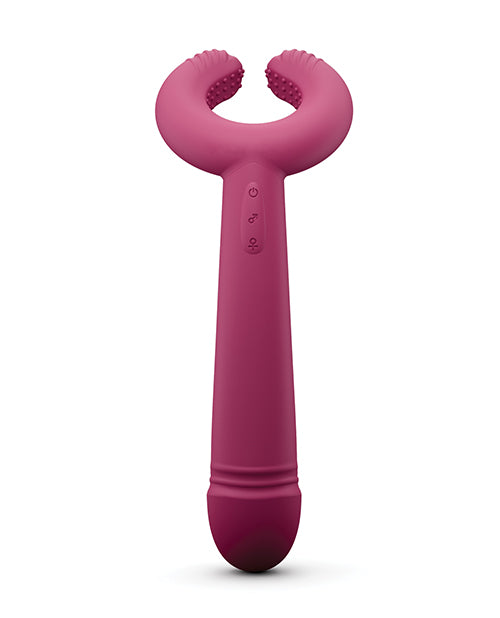 Love to Love Please Me Multi-Play Vibrator - Plum Star - LUST Depot