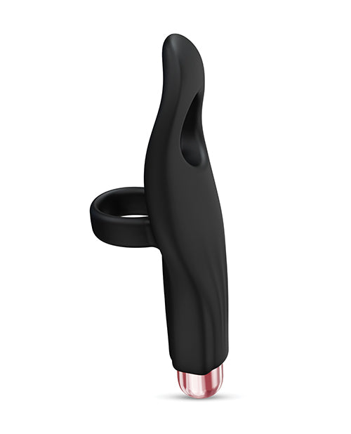 Love to Love Tickle Me Finger Vibe - Black Onyx - LUST Depot