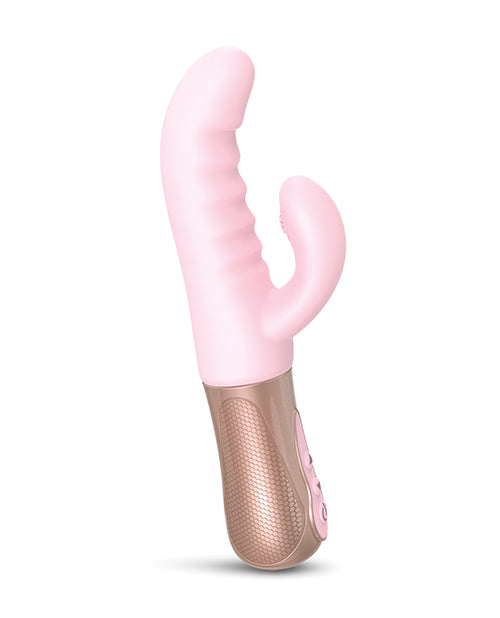 Love to Love Sassy Bunny Thrusting G-Spot Rabbit - Baby Pink - LUST Depot