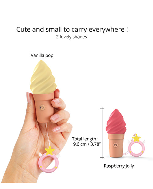 Love to Love Cand'ice Ice Cream Cone Stimulator - Vanilla Pop - LUST Depot