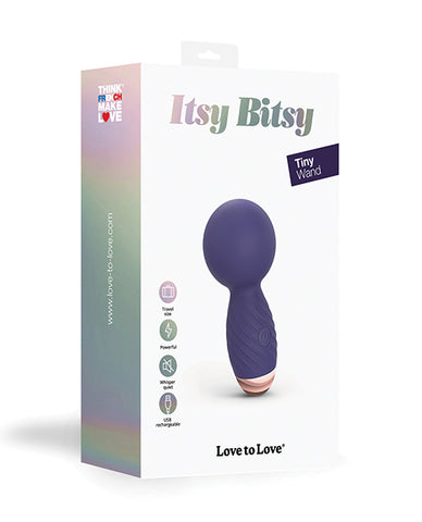 Love to Love Itsy Bitsy Mini Wand - Midnight Indigo