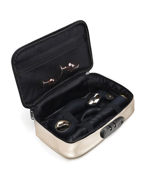 Dorcel Lockable Discreet Box - Luxury Gold - LUST Depot