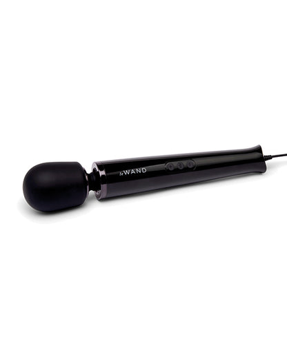 Le Wand Powerful Plug-In Vibrating Massager - Black